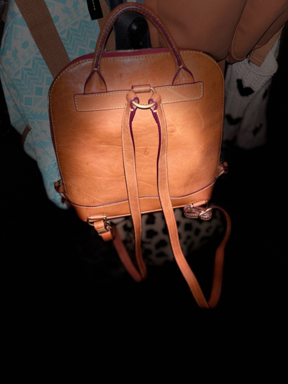 Dooney & Bourke Florentine Zip Pod Backpack - Picture 5 of 8